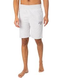 Tommy Hilfiger - Lounge Embroidered Sweat Shorts - Lyst