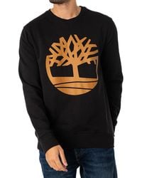 Timberland - Core Tree Logo Sweatshirt - Lyst