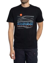 Napapijri - Relaxed Buti Graphic T-shirt - Lyst