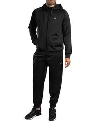 EA7 - Gym Zip Hoodie Tracksuit - Lyst