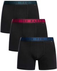 Ted Baker - 3 Pack Boxer Briefs - Lyst