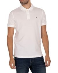 White Polo Shirts for Men | Lyst