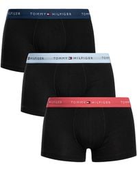 Tommy Hilfiger - 3 Pack Signature Cotton Essentials Trunks - Lyst