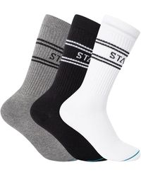 Stance - 3 Pack Casual Basic Socks - Lyst