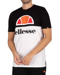 black ellesse t shirt