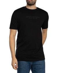 ARMANI EXCHANGE - Brand Graphic T-shirt - Lyst