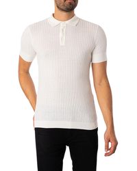 Antony Morato - Knitted Slim Polo Shirt - Lyst