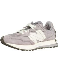 New Balance - 327 Suede Trainers - Lyst