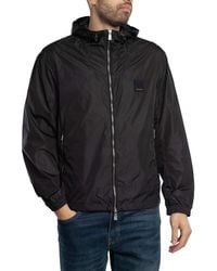 ARMANI EXCHANGE - Box Logo Jacket - Lyst