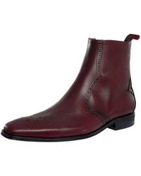 Jeffery West - Scarface Leather Zip Chelsea Boots - Lyst