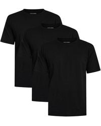 Jack & Jones - 3 Pack Basic T-shirt - Lyst