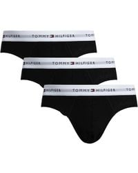 Tommy Hilfiger - 3 Pack Signature Cotton Essentials Briefs - Lyst