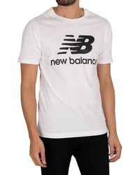 New Balance Short sleeve t-shirts for Men - Up to 70% off | Lyst