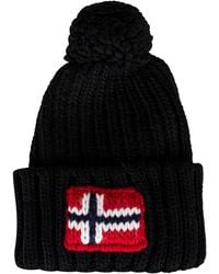 Napapijri - Semiury 5 Pom Beanie - Lyst