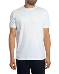 BOSS - Te Logo T-shirt - Lyst