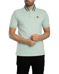 Fila - Achille Heritage Tape Basic Polo Shirt - Lyst