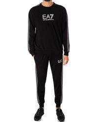 EA7 - Two Tone Tracksuit - Lyst