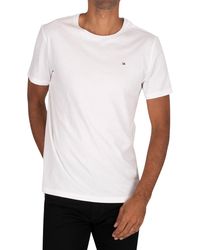 tommy hilfiger white t shirt mens