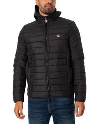 Fila - Pavo Quilted Jacket - Lyst