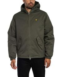 Lyle & Scott - Padded Hooded Zip Through Jacket - Lyst