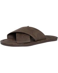 Superdry - Vintage Cross Strap Sliders - Lyst