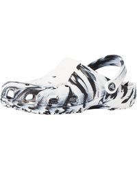 Crocs™ Classic Marbled Clogs - White