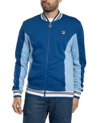 Fila - Settanta Baseball Track Jacket - Lyst
