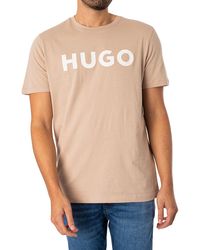 HUGO - Dulivio Graphic T-shirt - Lyst