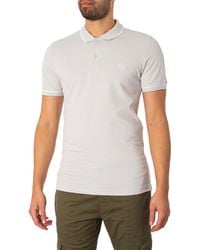 Calvin Klein - Tipping Slim Polo Shirt - Lyst
