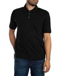 ARMANI EXCHANGE - Regular Logo Pattern Polo Shirt - Lyst