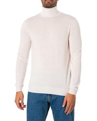 HUGO - San Thomas Collar Knit - Lyst