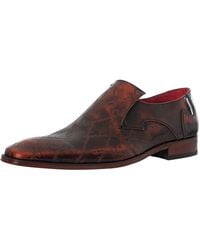 Jeffery West - Polished Leather Loafers - Lyst