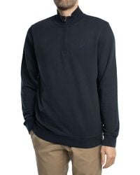 Lyle & Scott - Superfine Quarter Zip Sweatshirt - Lyst