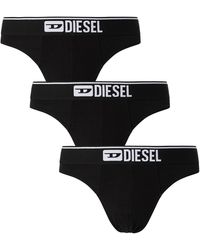 DIESEL - 3 Pack String Thongs - Lyst