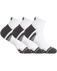 Under Armour - 3 Pack Performance Tech Low Cut Socks - Lyst