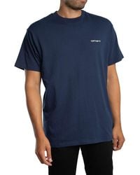 Carhartt - Script Embroidery T-shirt - Lyst
