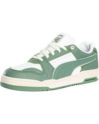 PUMA - Slipstream Lo Vintage Leather Trainers - Lyst