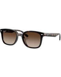 Ray-Ban - Rb4461d Rectangle Sunglasses - Lyst