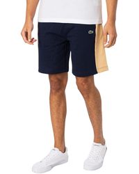 Lacoste - Colourblock Sweat Shorts - Lyst