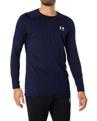 Under Armour - Heatgear Fitted Long Sleeve Top - Lyst