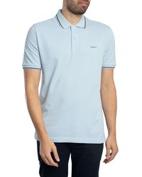 GANT - Tipping Pique Polo Shirt - Lyst