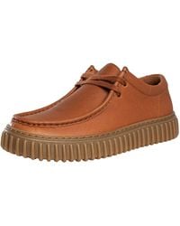 Clarks - Torhill Lo Leather Shoes - Lyst