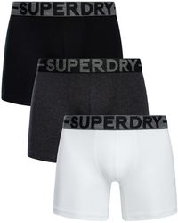 Superdry - 3 Pack Boxer Briefs - Lyst