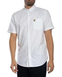 Lyle & Scott - Short Sleeved Oxford Shirt - Lyst