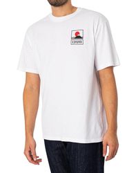 Edwin - Sunset On Mount Fuji T-shirt - Lyst