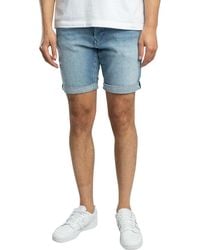 Replay - Rbj 981 Denim Tapered Shorts - Lyst