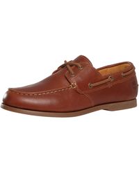Timberland - Cedar Bay Essential Leather Boat Shoe - Lyst