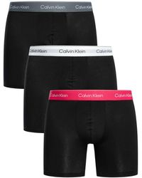 Calvin Klein - 3 Pack Icon Boxer Briefs - Lyst