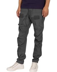 G-Star RAW 3d Straight Tapered Cargo Trousers - Grey