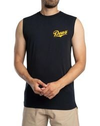 Deus Ex Machina - Phase Muscle Back Graphic Muscle T-shirt - Lyst